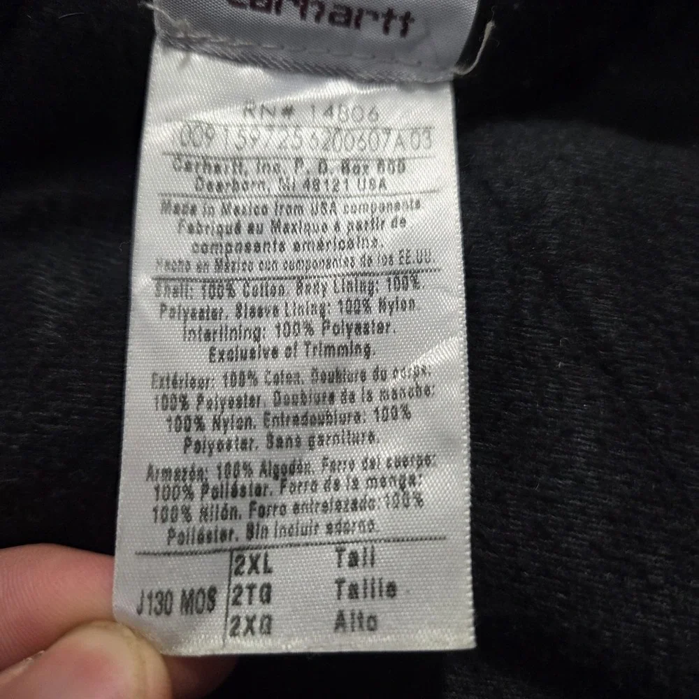 Carhartt j130 mos